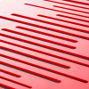 Wavewood Diffusion Panel Red