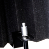 Flexi Screen Guard Isolator Microphone Panel Black